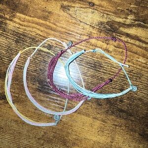 Pura Vida Multicolor Braided Bracelets